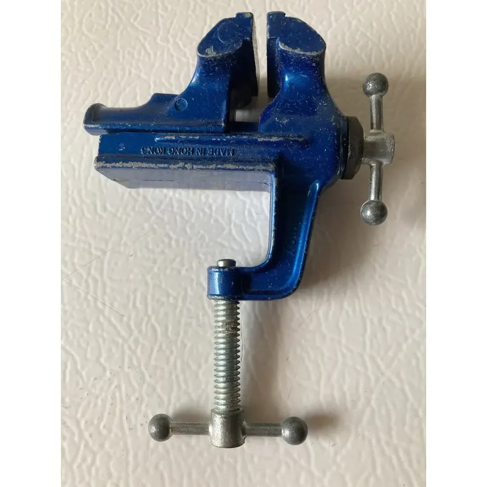 Vintage Toy Lintoy Tools Vise, C-clamp And Various Other Tools